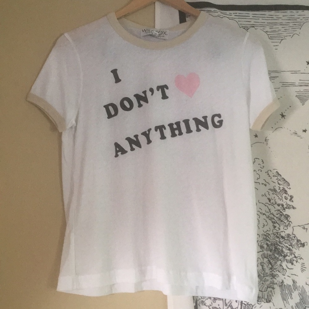 Wildfox No Love I Don’t Love Anything Tee - Picture 5 of 10